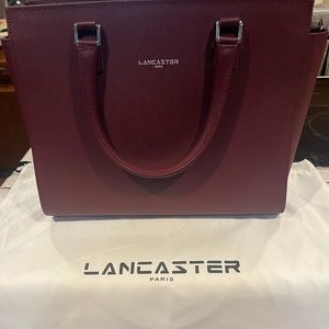 BNWT Lancaster Burgundy handbag